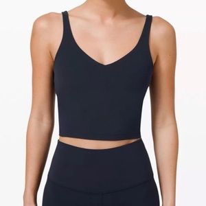lululemon Align Cropped Tank Top - True Navy